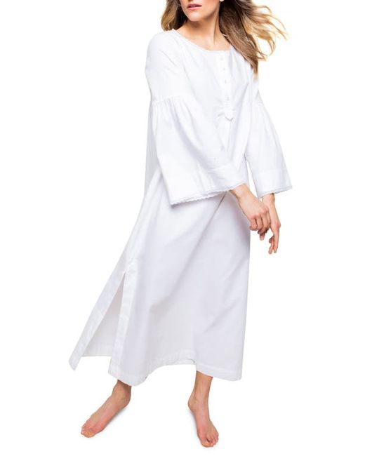 Petite Plume Seraphine Cotton Flannel Nightgown in at