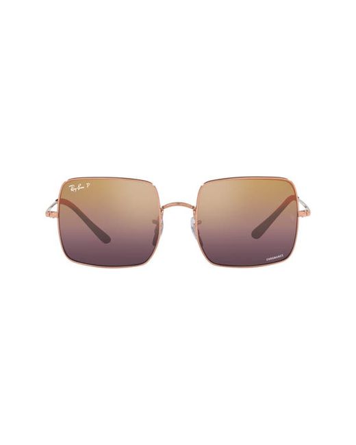 Ray-Ban 54mm Polarized Square Sunglasses in at