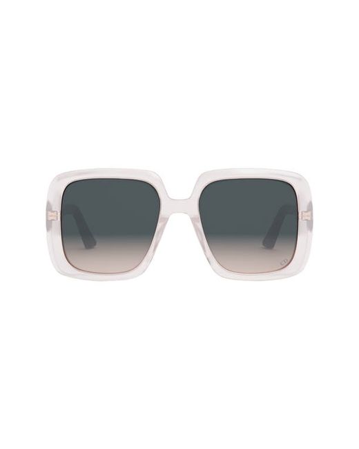 Christian Dior 55mm Gradient Square Sunglasses in at