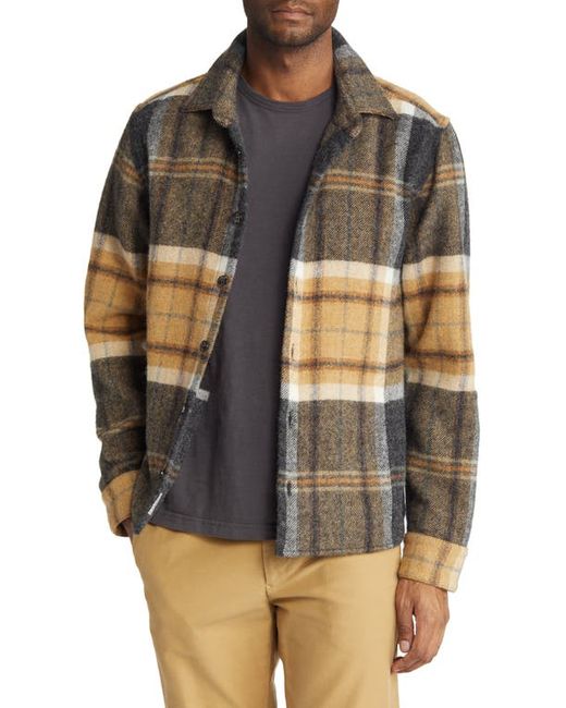 Peregrine Check Wool Overshirt in at