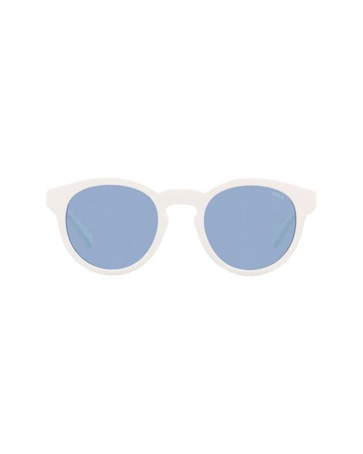 Polo Ralph Lauren 49mm Round Sunglasses in at