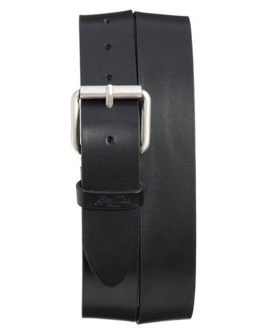 Good Man Brand Nickel Buckle Leather Belt in at