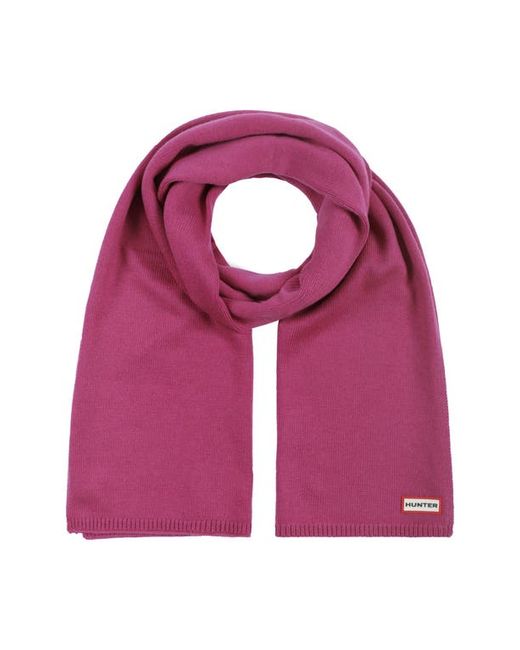 Hunter Play Essential Recycled Polyester Blend Scarf in at