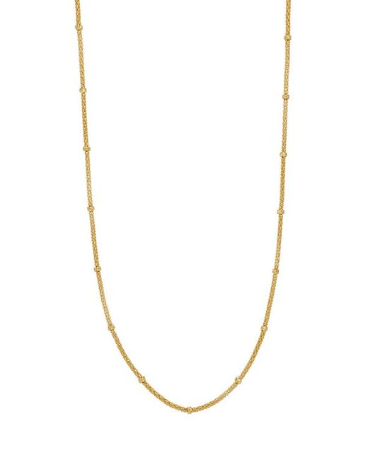 Bony Levy 14K Gold Interlock Station Necklace in at