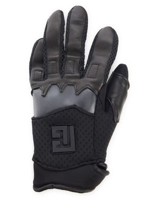 Balmain Motocross Neoprene Gloves in at