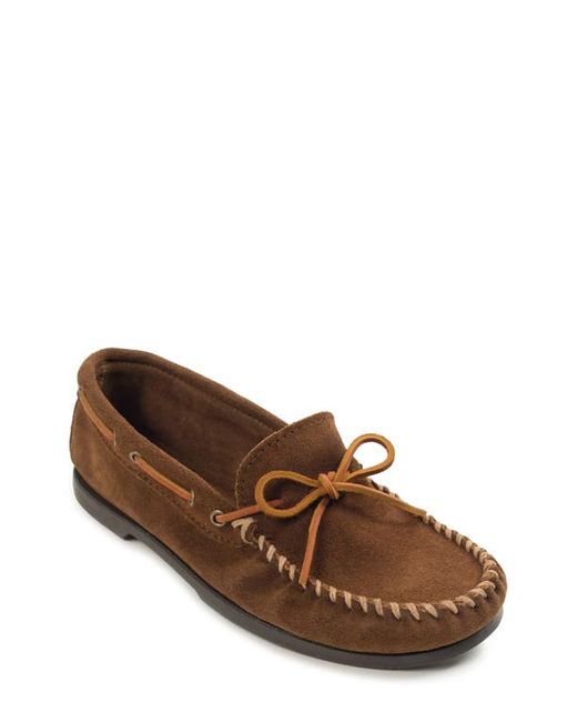 Minnetonka Leather Camp Moccasin in at