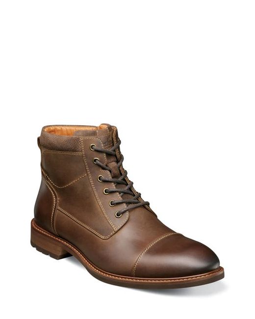 Florsheim Lodge Cap Toe Lace-Up Boot in at