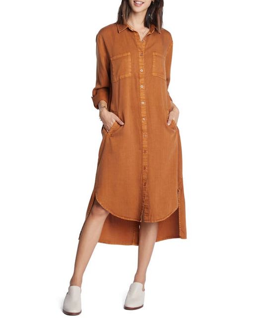 Wash Lab Denim Chill Out Shirtdress in at