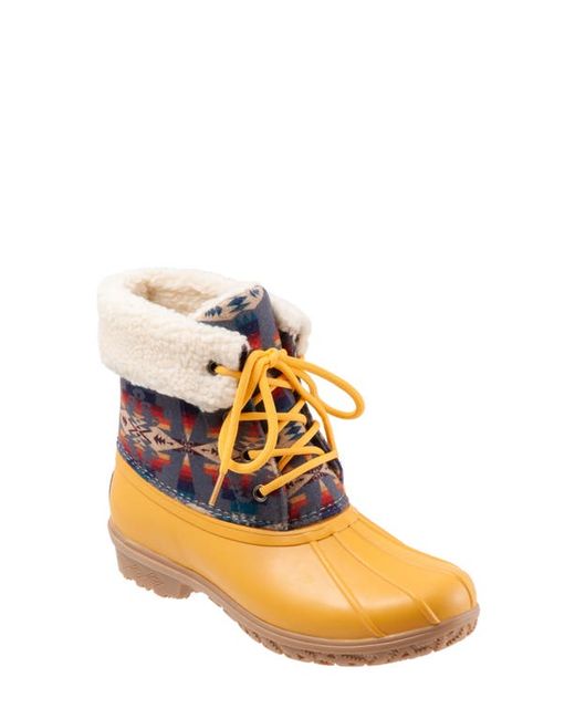 Pendleton Faux Shearling Lined Waterproof Duck Boot in at