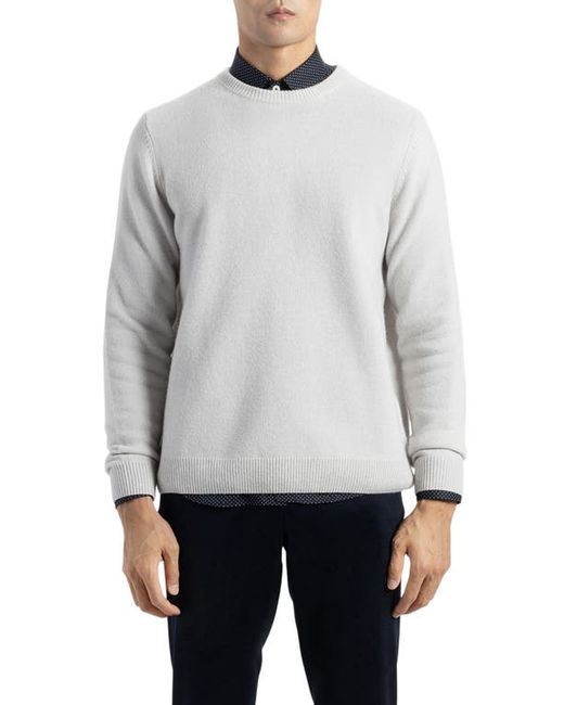 Soft Cloth Crewneck Merino Wool Jersey Sweatshirt Sweater in at