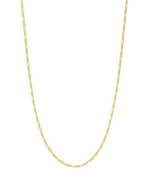 Bony Levy 14K Gold Figaro Chain Necklace in at