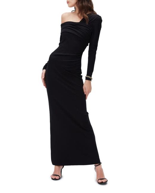 Dvf Dolores One-Shoulder Long Sleeve Maxi Dress in at