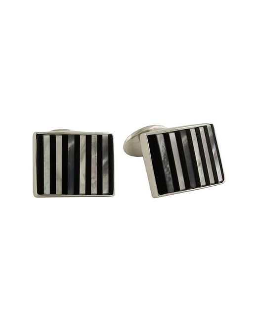 David Donahue Sodalite Mother-of-Pearl Cuff Links in at