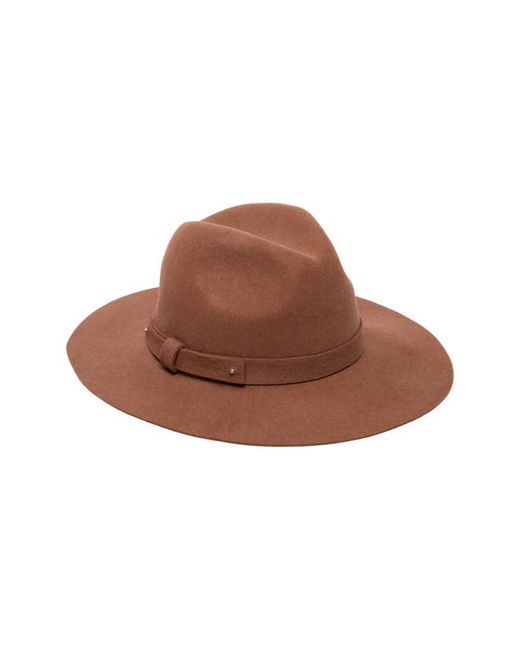 San Diego Hat Beyond Prairie Packable Wool Fedora in at