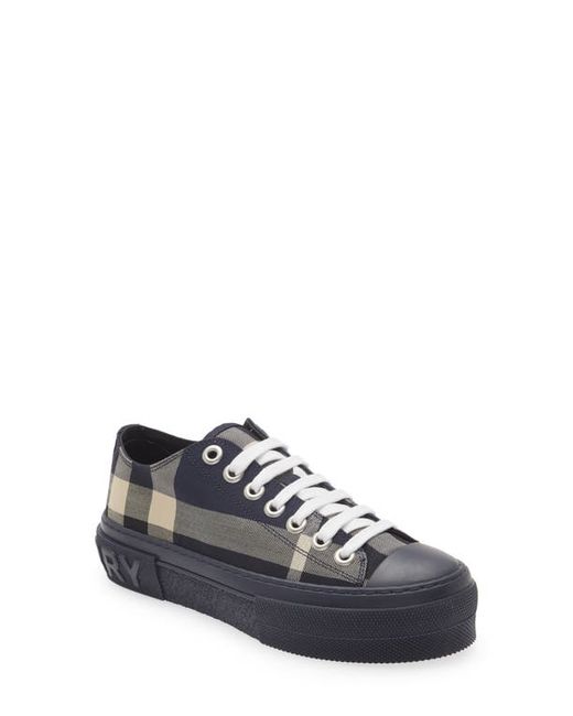 Burberry Jack Check Platform Low Top Sneaker in at