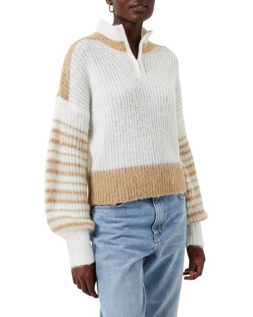 French Connection Nika Quarter Zip Sweater in at