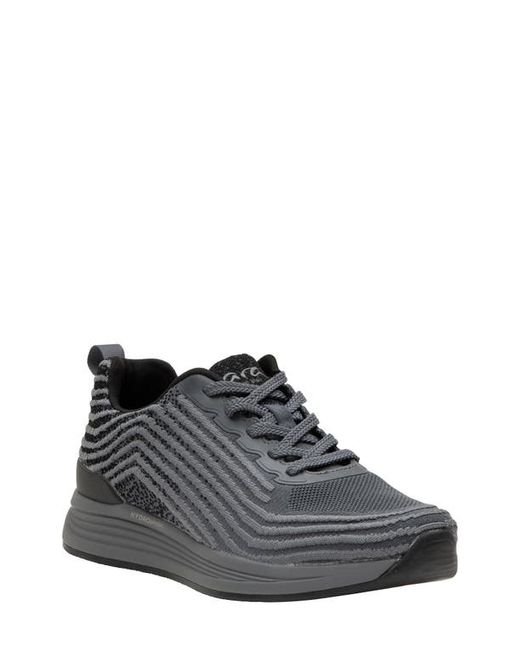 ara Charles Water Resistant Sneaker in Grey Black at