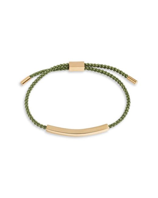 Clifton Wilson Braided Pull Through Bracelet in at