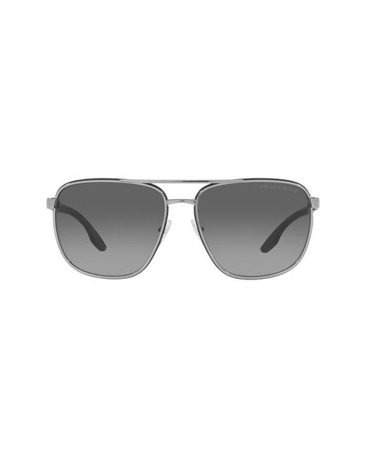 Prada Linea Rossa 62mm Oversize Square Sunglasses in at