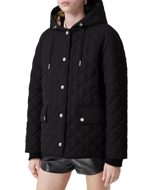 Burberry Meddon Quilted Parka in at