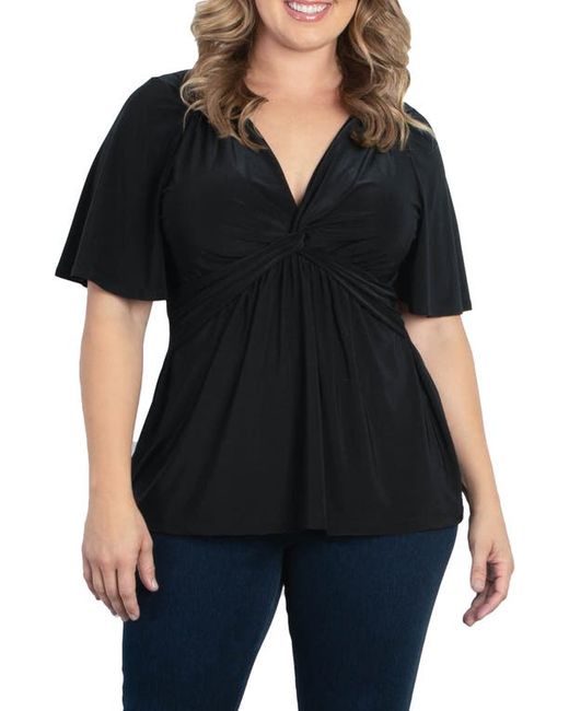 Kiyonna Abby Twist Front Top in at