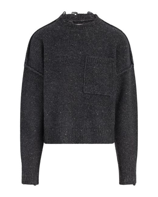 Hudson Jeans Crewneck Wool Blend Sweater in at