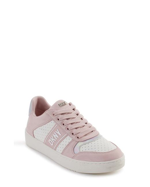 Dkny Odlin Sneaker in Pale Wht/Lotus at