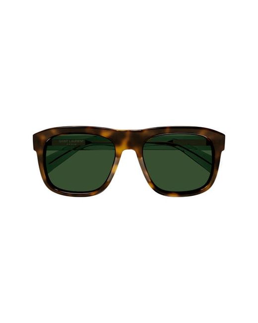 Saint Laurent 57mm Square Sunglasses in at
