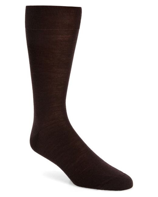 Canali Solid Wool Blend Socks in at