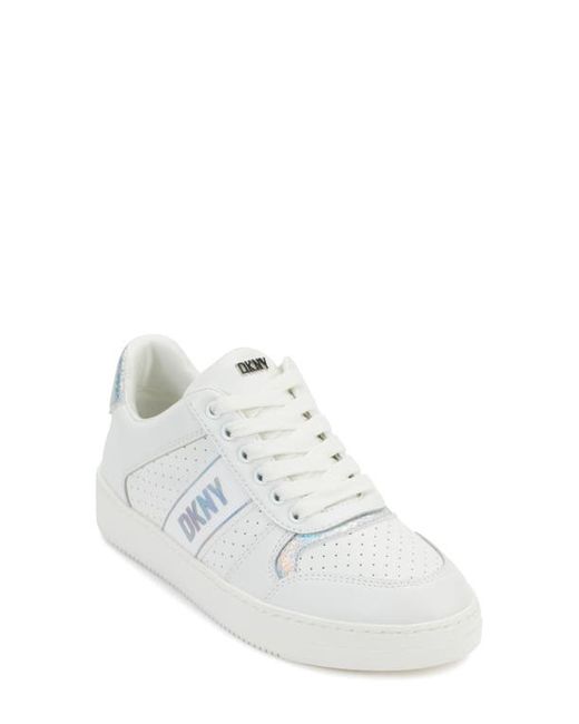 Dkny Odlin Sneaker in Pale Wht at
