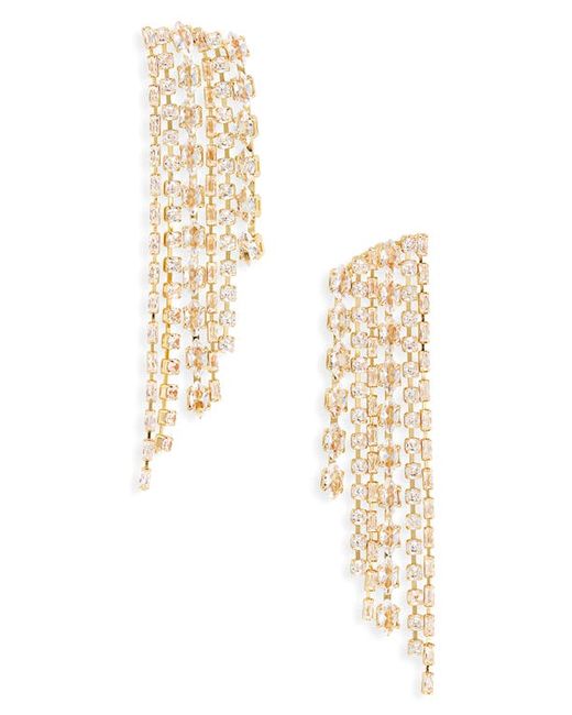 Baublebar Mixed Crystal Fringe Drop Earrings in at