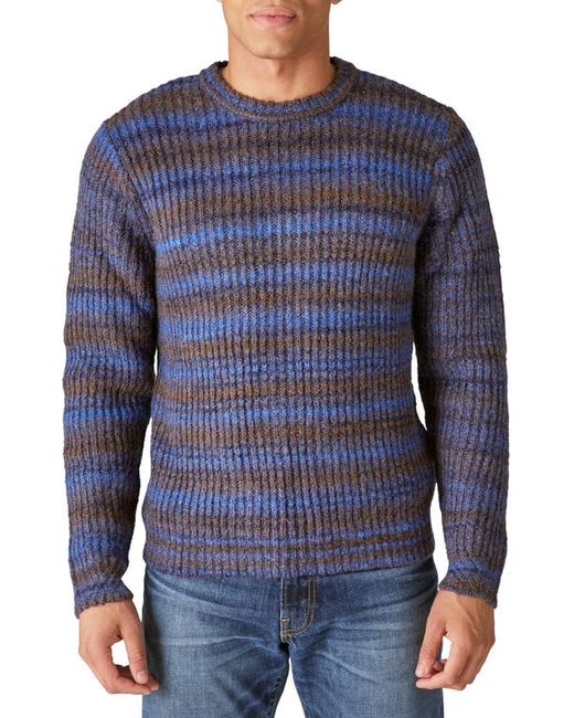 Lucky Brand Space Dye Crewneck Sweater in at
