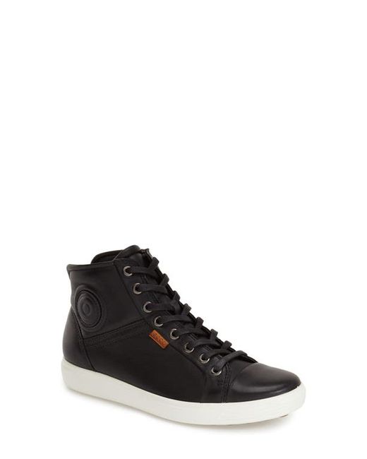 Ecco Soft 7 High Top Sneaker in at