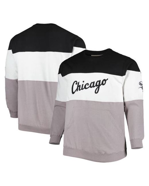 Profile Gray Chicago White Sox Big Tall Pullover Sweatshirt at