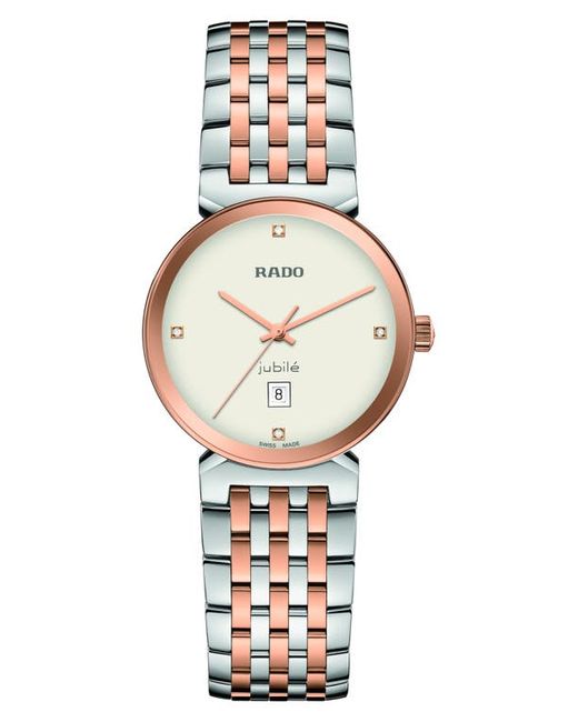 Rado Florence Classic Bracelet Watch 30mm in Rose Gold at