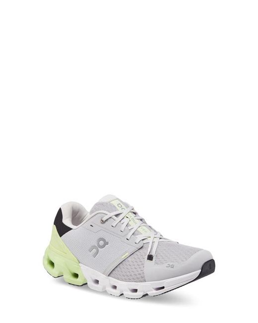 On Cloudflyer 4 Running Shoe in Glacier/Meadow at