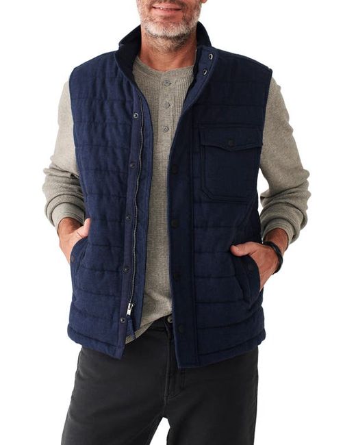 Faherty Teton Valley Quilted Vest in at