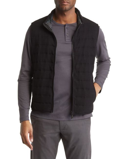 Stone Rose Jersey Fleece Puffer Vest in at
