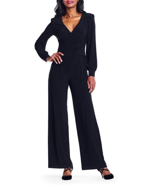 Adrianna Papell Long Sleeve Matte Jersey Jumpsuit in at