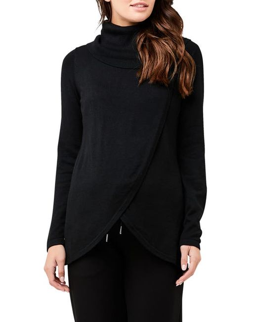 Ripe Maternity Cowl Neck Maternity/Nursing Sweater in at