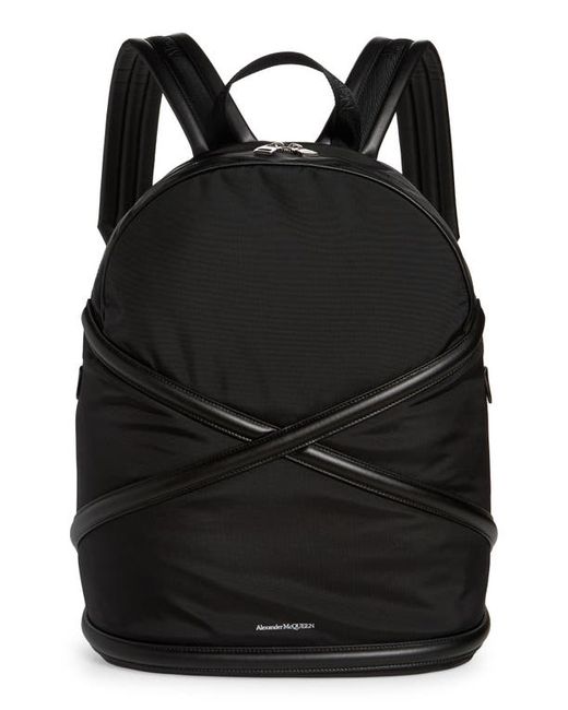 Alexander McQueen The Harness Nylon Backpack in at