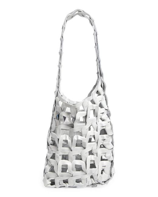 Sc103 Medium Links Leather Tote in at