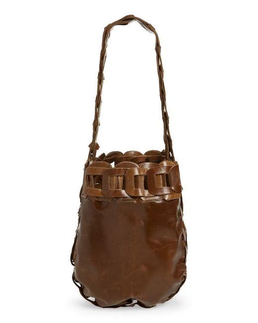 Sc103 Links Leather Tote in at