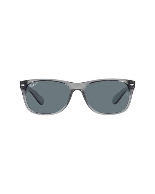Ray-Ban 58mm Polarized Square Sunglasses in Gunmetal/Dark Grey at