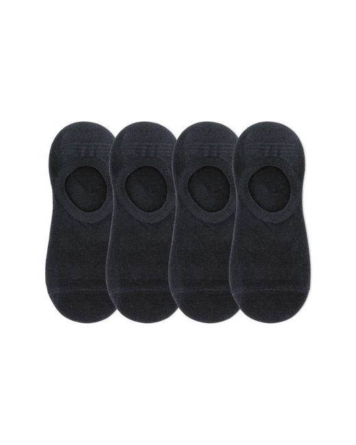 K Bell Socks 4-Pack Low-Cut Sock Liners in at