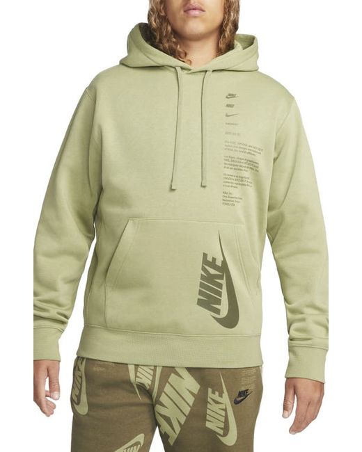 Nike Brushed Pullover Hoodie in at