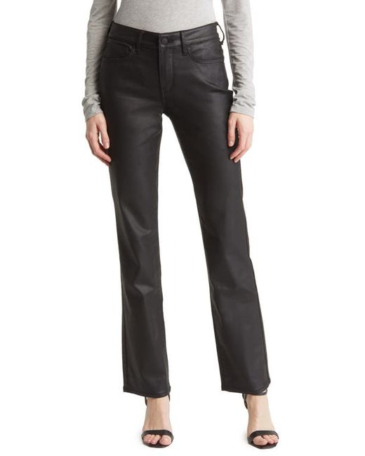Nydj Marilyn Coated Straight Leg Jeans in at