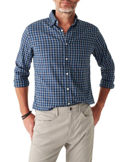 Faherty The Movement Plaid Button-Up Shirt in at