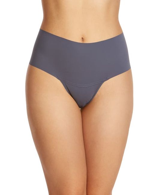 Hanky Panky Breathe High Waist Thong in at
