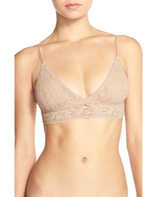 Hanky Panky Signature Lace Padded Bralette in at
